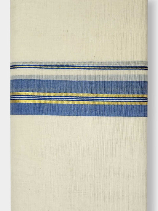 Kerala Balaramapuram Pure Cotton Handloom Mundu/Dhoti