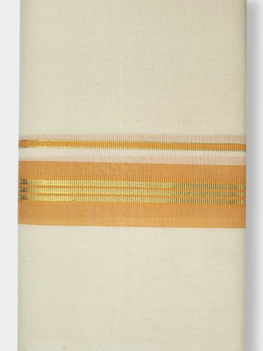 Kerala Balaramapuram Pure Cotton Handloom Mundu/Dhoti
