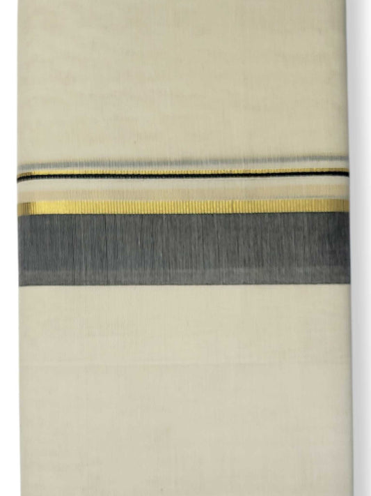 Kerala Balaramapuram Pure Cotton Handloom Mundu/Dhoti