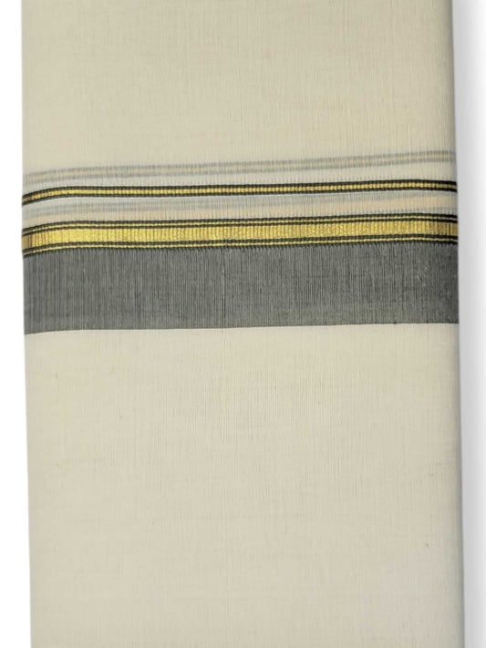 Kerala Balaramapuram Pure Cotton Handloom Mundu/Dhoti