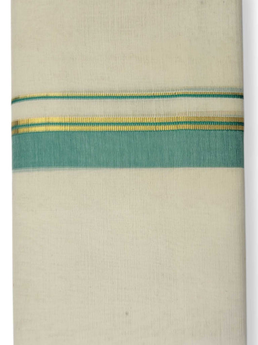 Kerala Balaramapuram Pure Cotton Handloom Mundu/Dhoti