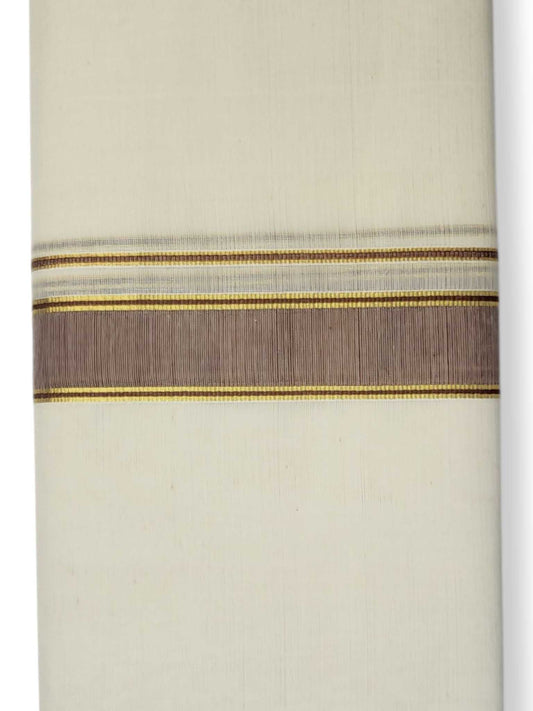 Kerala Balaramapuram Pure Cotton Handloom Mundu/Dhoti