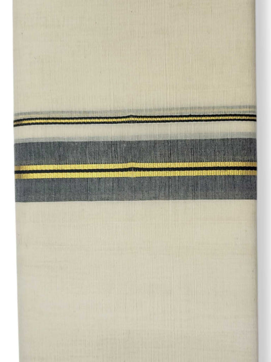 Kerala Balaramapuram Pure Cotton Handloom Mundu/Dhoti