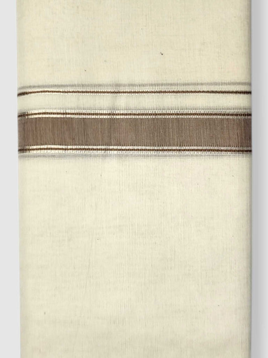 Kerala Balaramapuram Pure Cotton Handloom Mundu/Dhoti