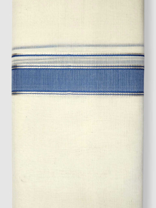 Kerala Balaramapuram Pure Cotton Handloom Mundu/Dhoti