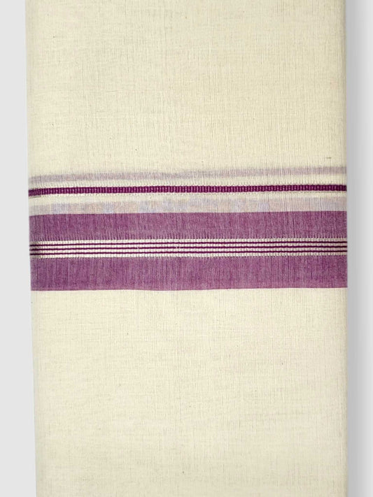Kerala Balaramapuram Pure Cotton Handloom Mundu/Dhoti