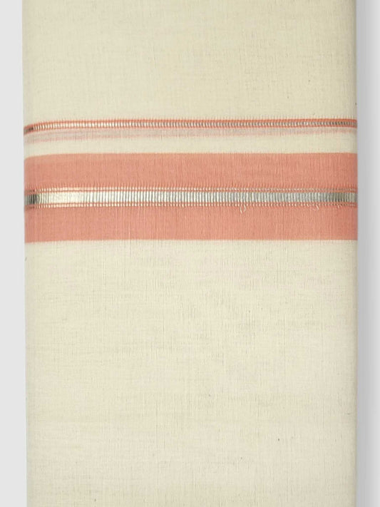 Kerala Balaramapuram Pure Cotton Handloom Mundu/Dhoti
