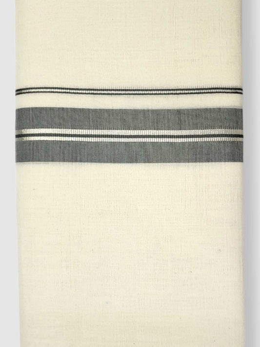 Kerala Balaramapuram Pure Cotton Handloom Mundu/Dhoti