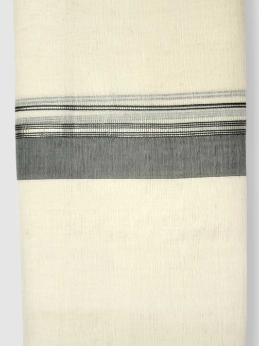 Kerala Balaramapuram Pure Cotton Handloom Mundu/Dhoti