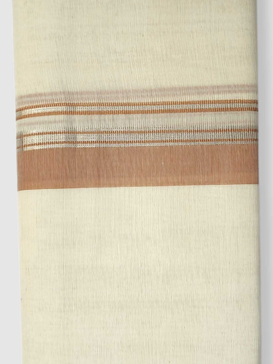 Kerala Balaramapuram Pure Cotton Handloom Mundu/Dhoti