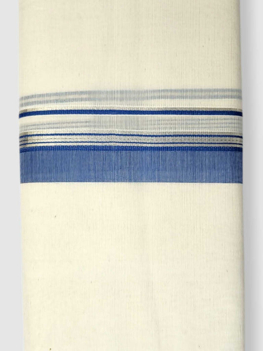 Kerala Balaramapuram Pure Cotton Handloom Mundu/Dhoti