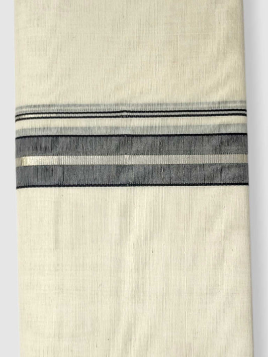 Kerala Balaramapuram Pure Cotton Handloom Mundu/Dhoti