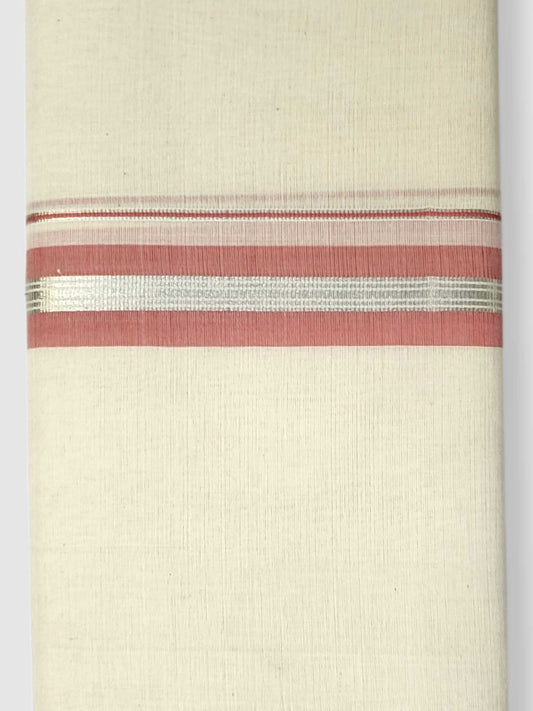 Kerala Balaramapuram Pure Cotton Handloom Mundu/Dhoti