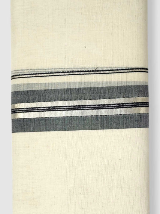 Kerala Balaramapuram Pure Cotton Handloom Mundu/Dhoti