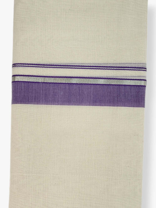 Kerala Balaramapuram Pure Cotton Handloom Mundu/Dhoti