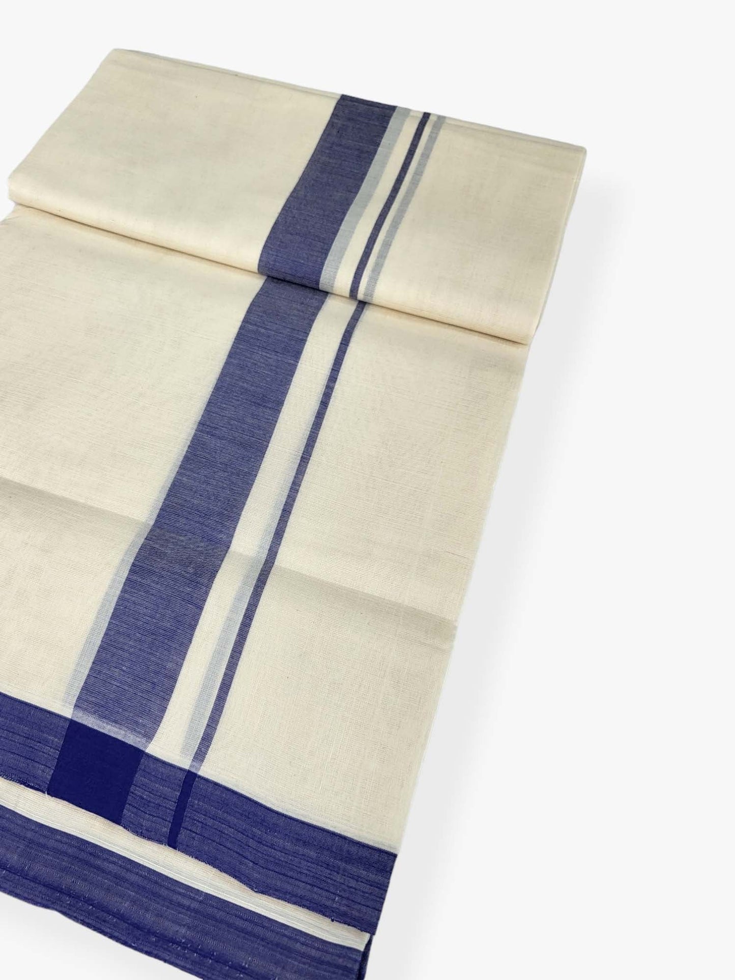 Kerala Balaramapuram Pure Cotton Handloom Mundu/Dhoti