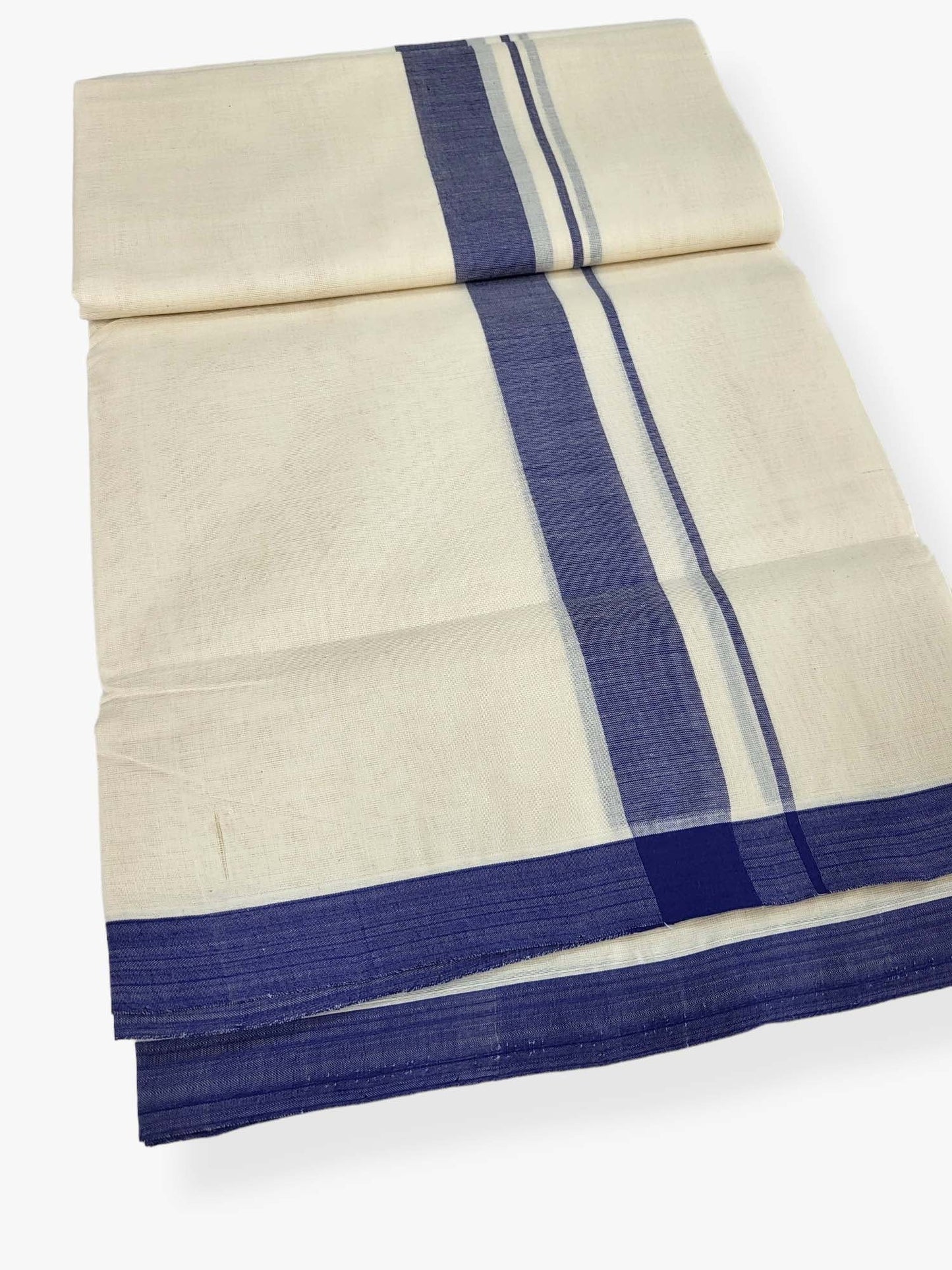 Kerala Balaramapuram Pure Cotton Handloom Mundu/Dhoti