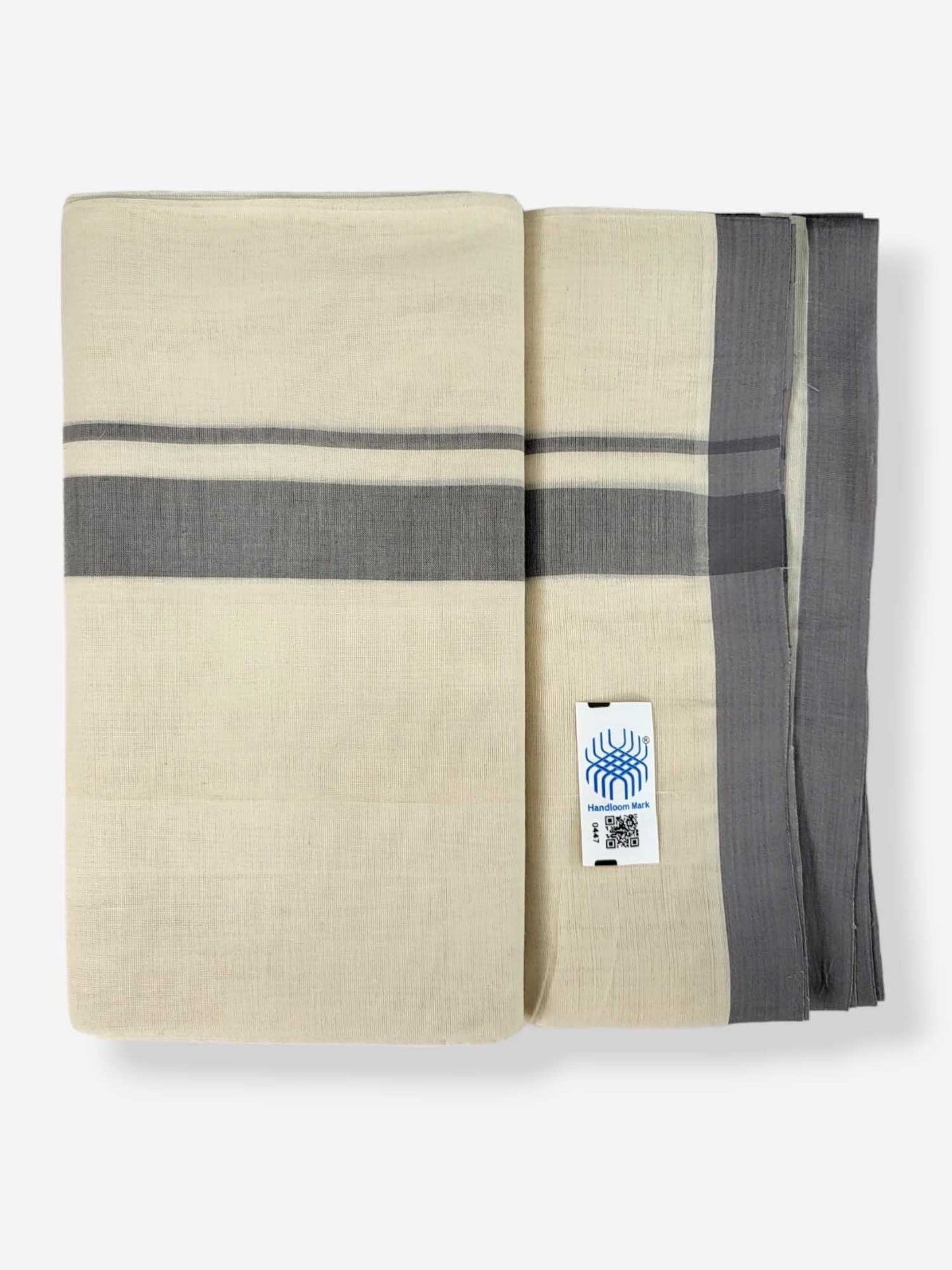 Kerala Balaramapuram Pure Cotton Handloom Mundu/Dhoti