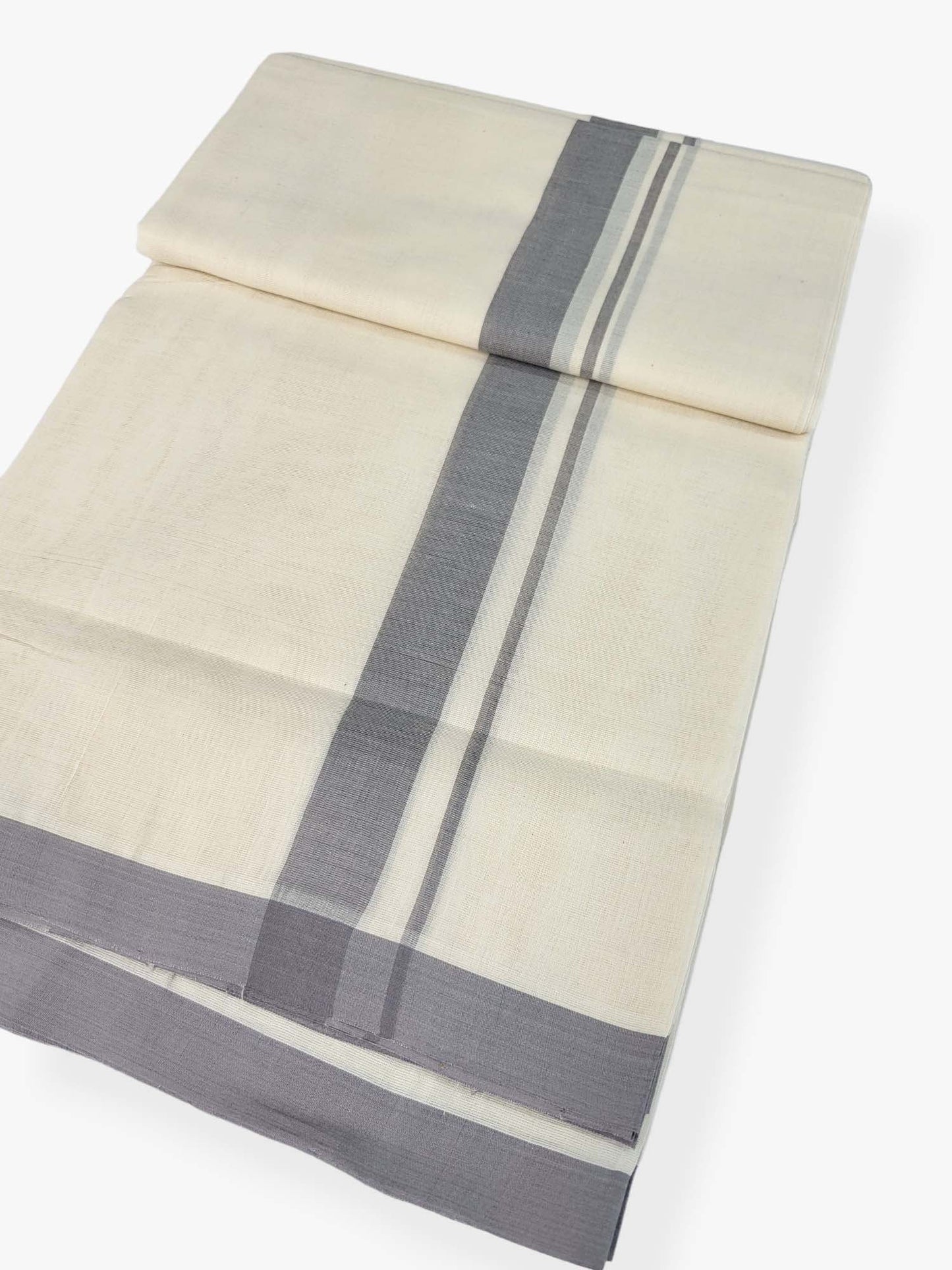Kerala Balaramapuram Pure Cotton Handloom Mundu/Dhoti