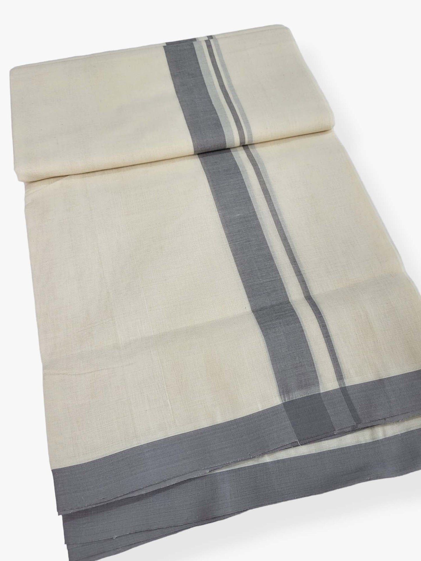 Kerala Balaramapuram Pure Cotton Handloom Mundu/Dhoti