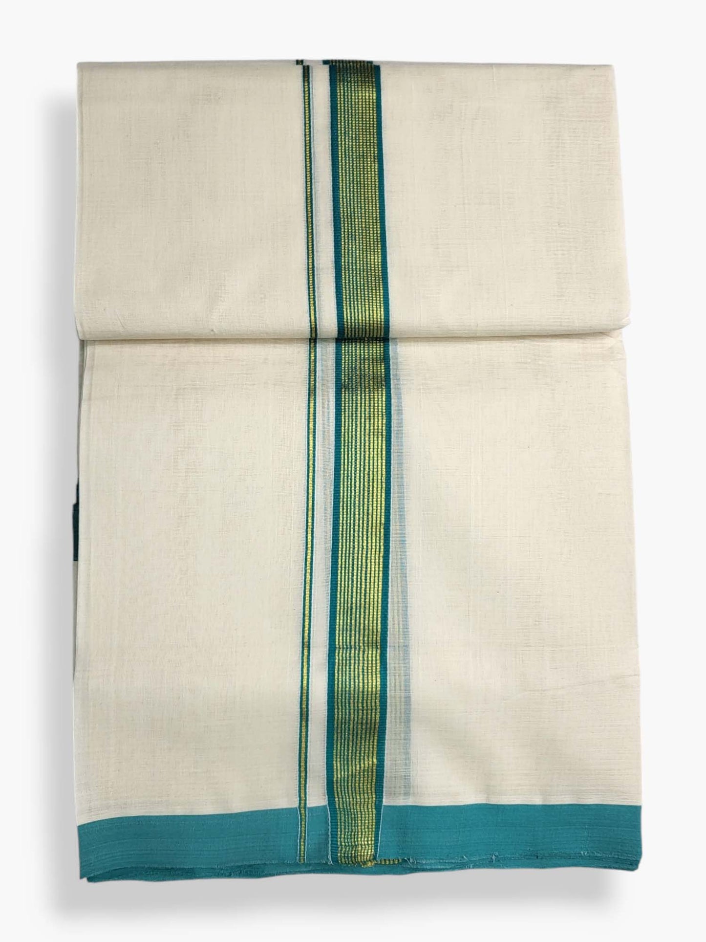Kerala Balaramapuram Pure Cotton Handloom Mundu/Dhoti