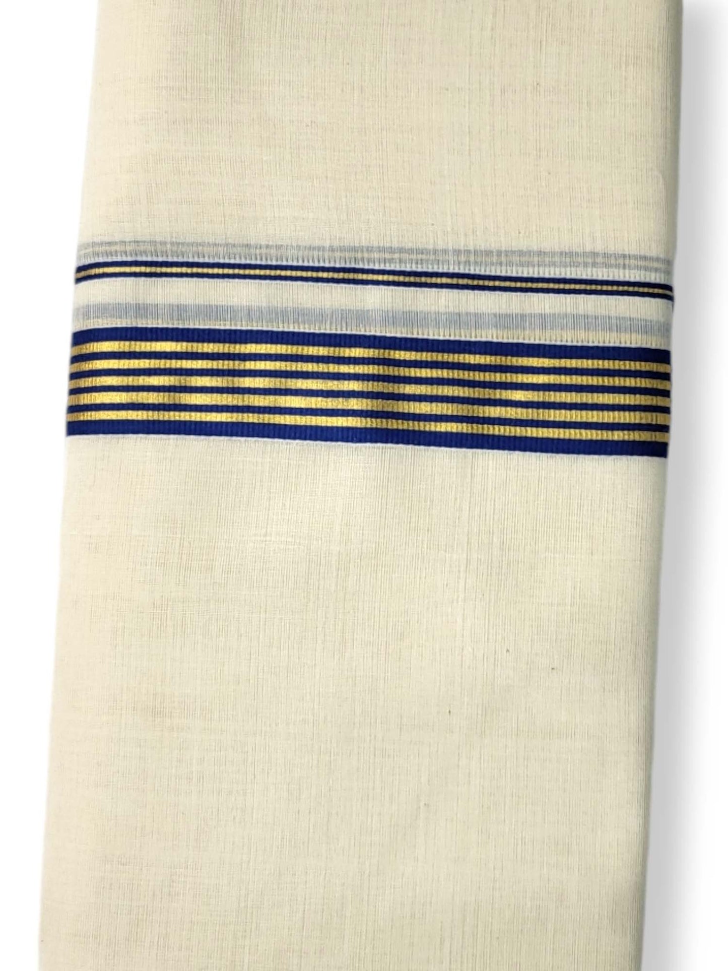 Kerala Balaramapuram Pure Cotton Handloom Mundu/Dhoti