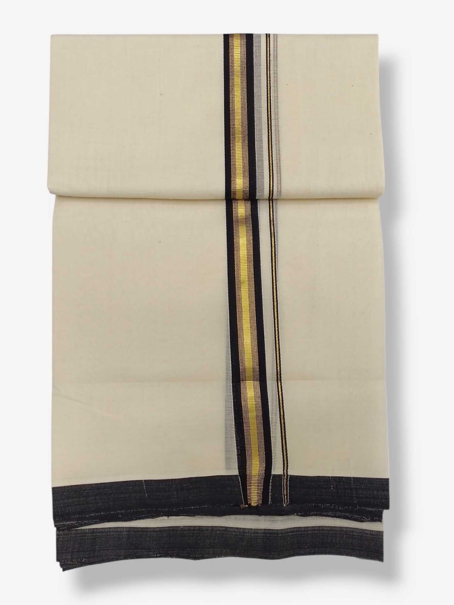 Kerala Balaramapuram Pure Cotton Handloom Mundu/Dhoti