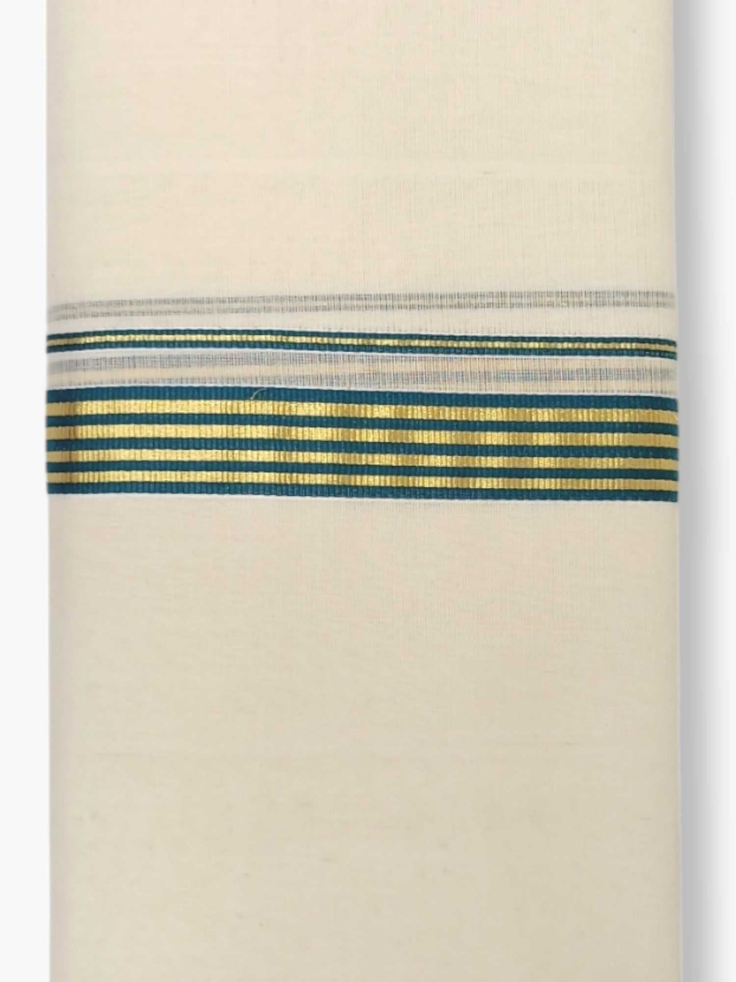 Kerala Balaramapuram Pure Cotton Handloom Mundu/Dhoti