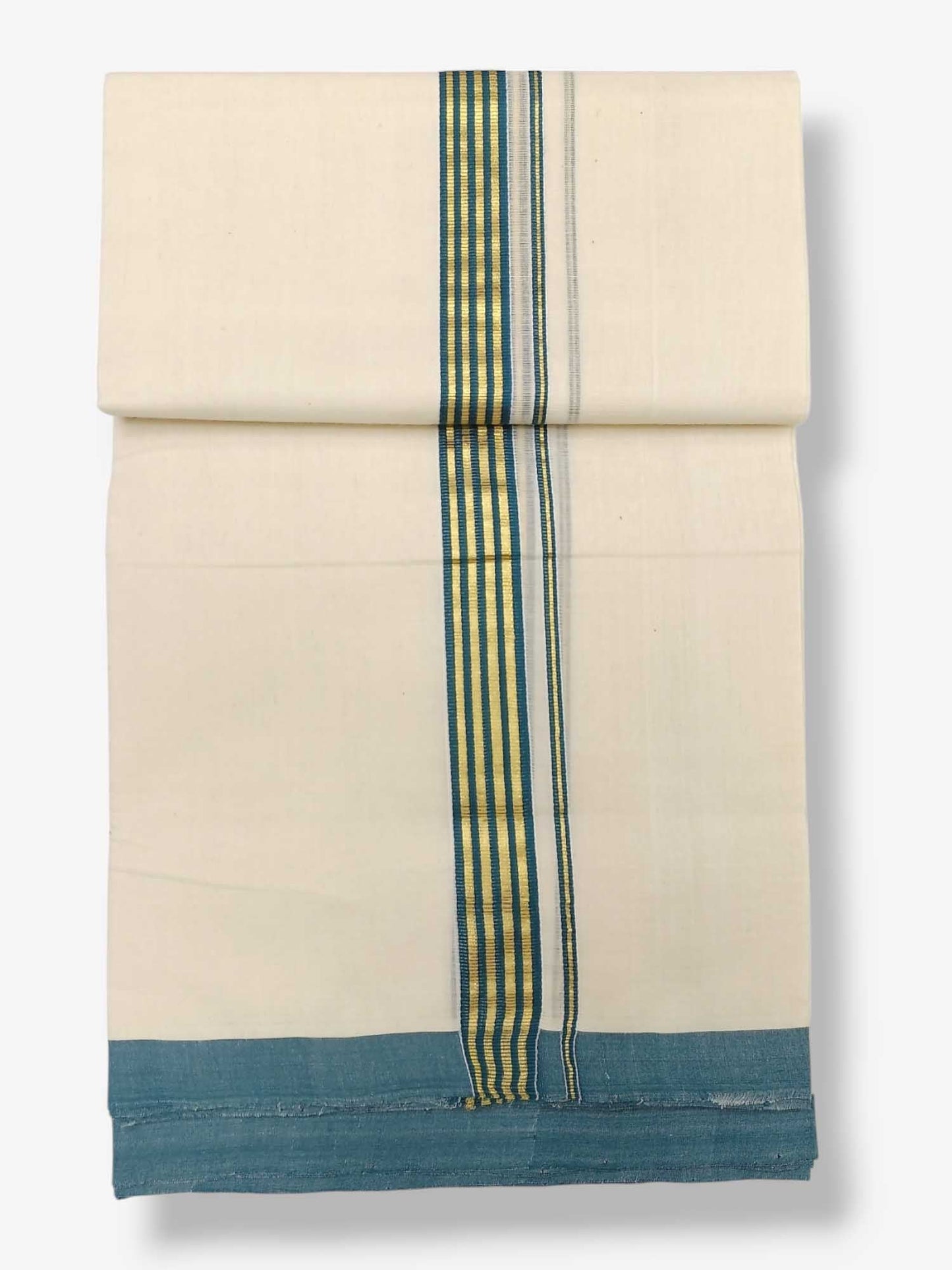 Kerala Balaramapuram Pure Cotton Handloom Mundu/Dhoti