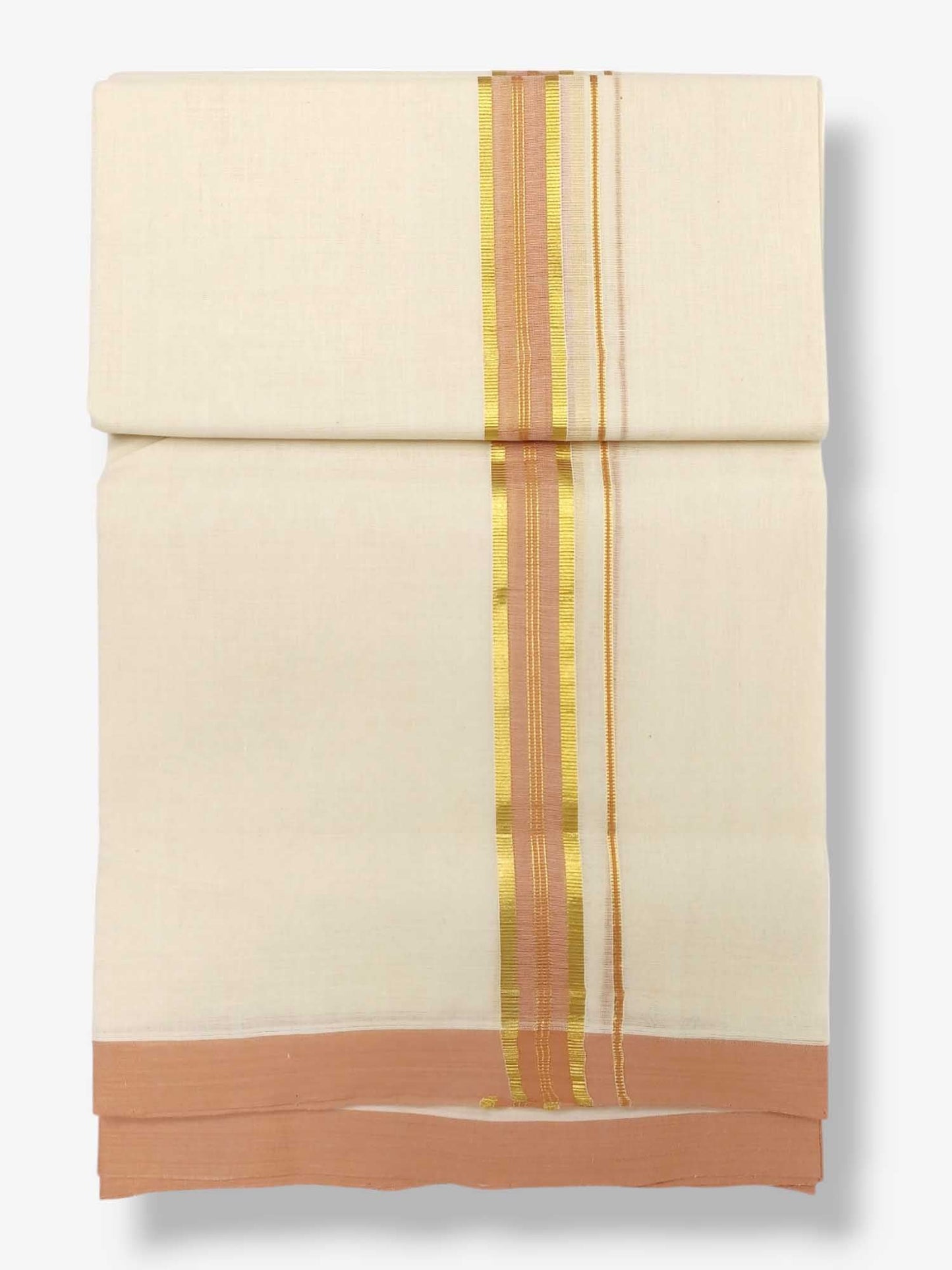 Kerala Balaramapuram Pure Cotton Handloom Mundu/Dhoti
