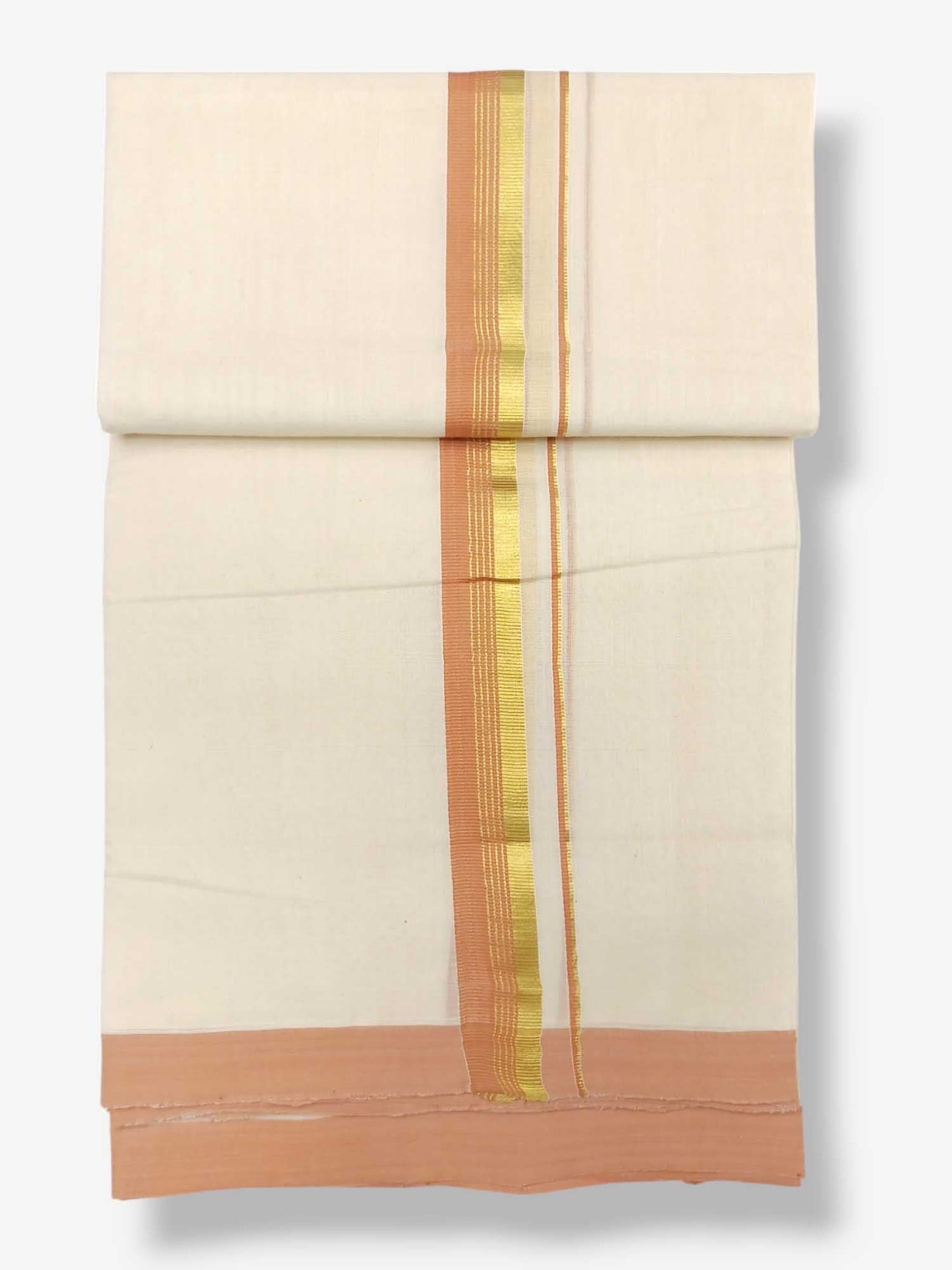 Kerala Balaramapuram Pure Cotton Handloom Mundu/Dhoti