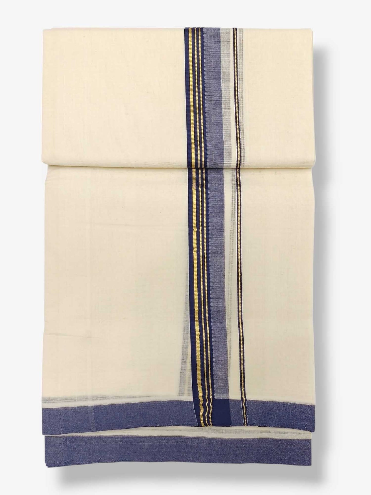 Kerala Balaramapuram Pure Cotton Handloom Mundu/Dhoti