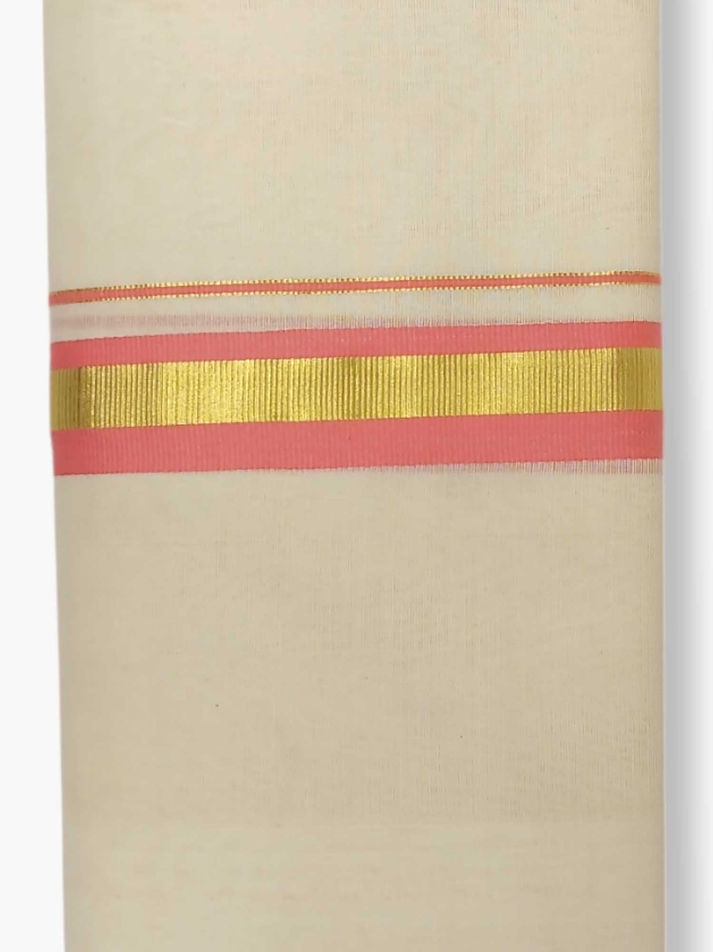 Kerala Balaramapuram Pure Cotton Handloom Mundu/Dhoti