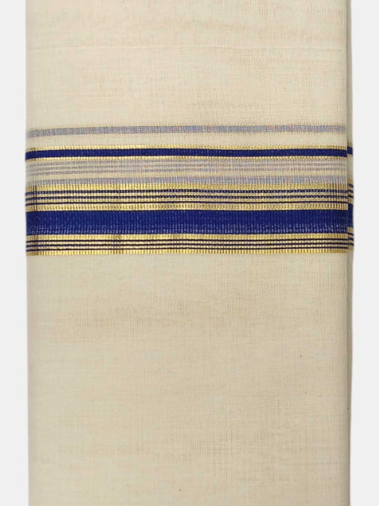 Kerala Balaramapuram Pure Cotton Handloom Mundu/Dhoti