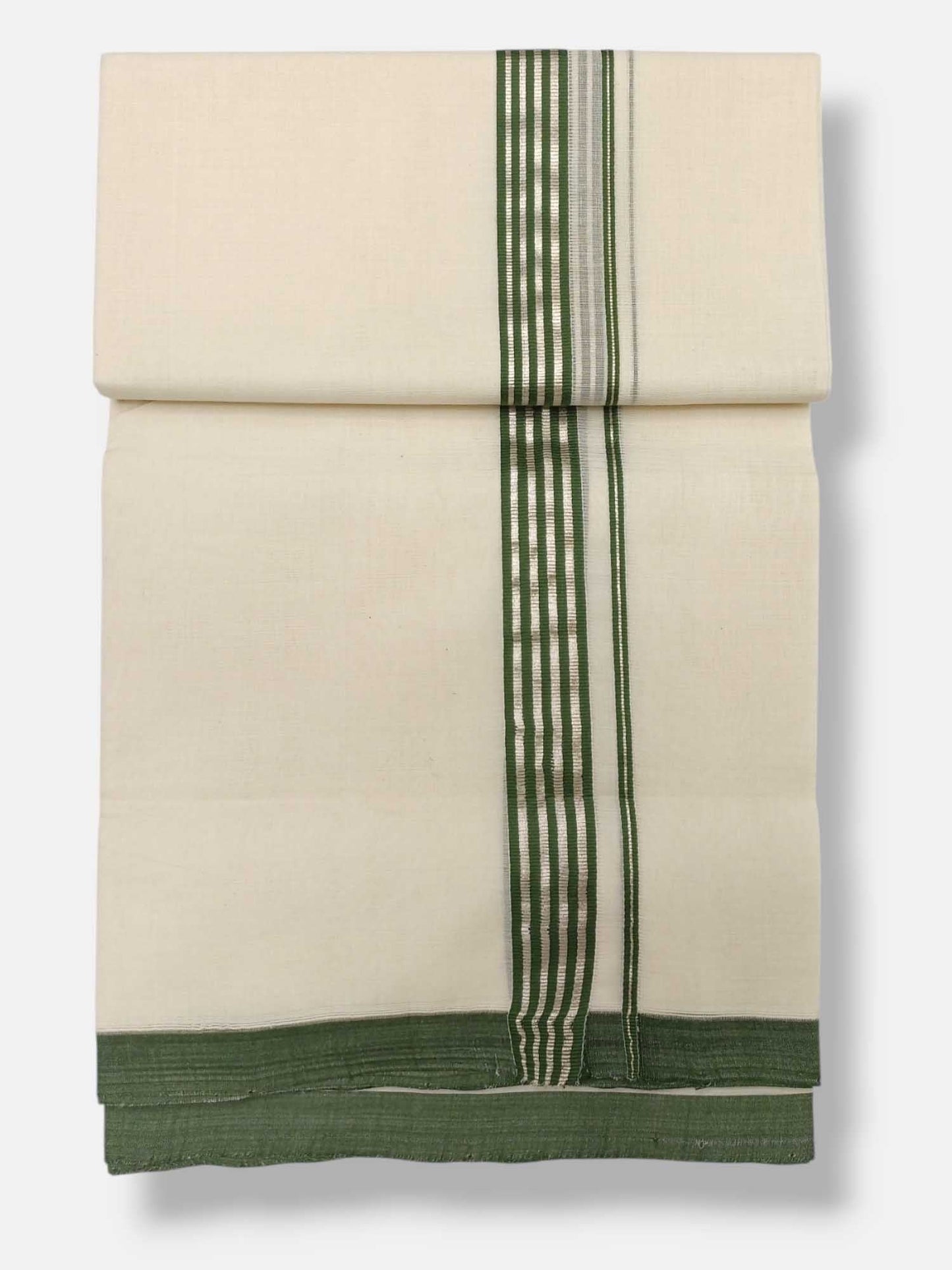 Kerala Balaramapuram Pure Cotton Handloom Mundu/Dhoti