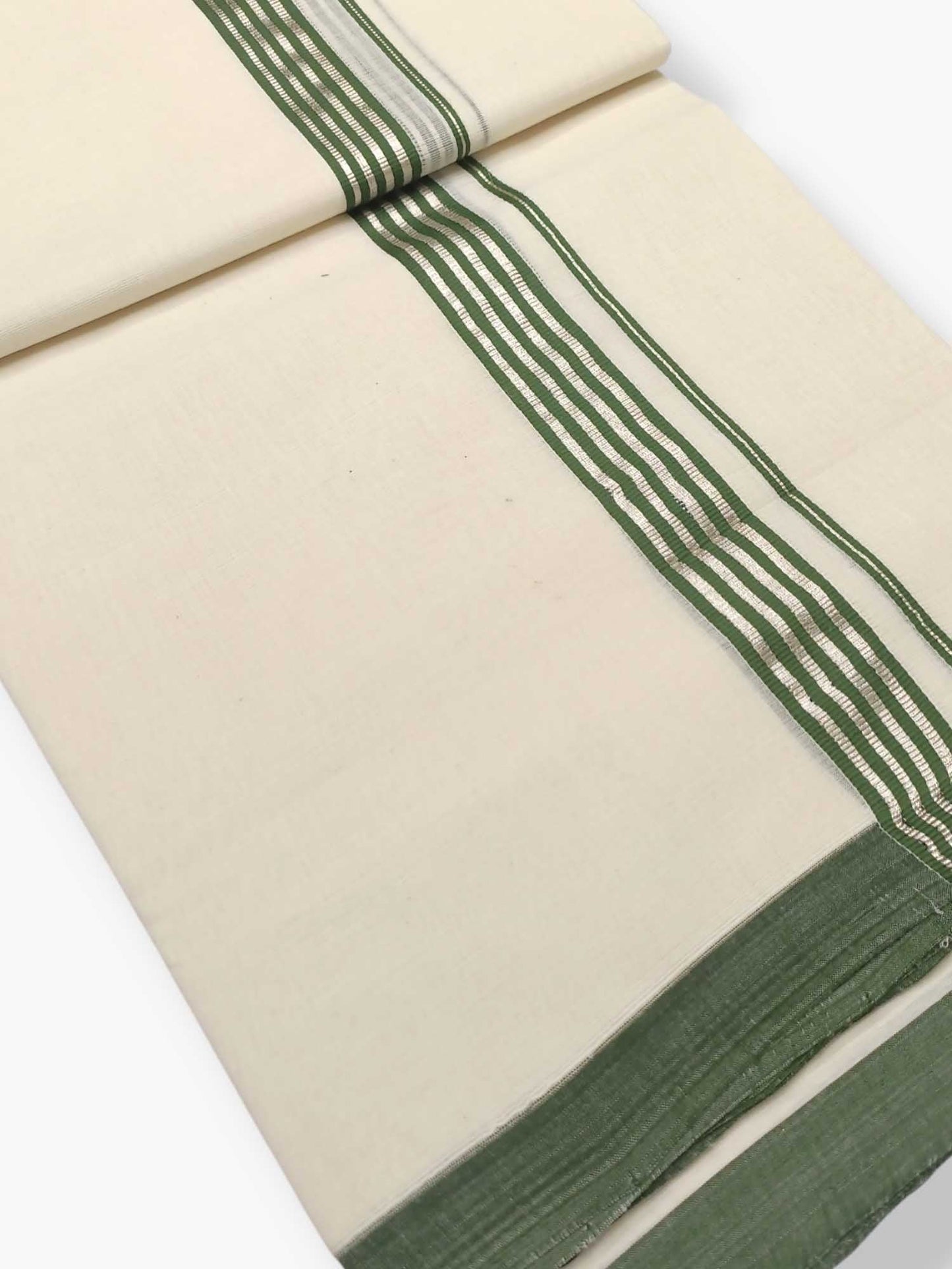Kerala Balaramapuram Pure Cotton Handloom Mundu/Dhoti