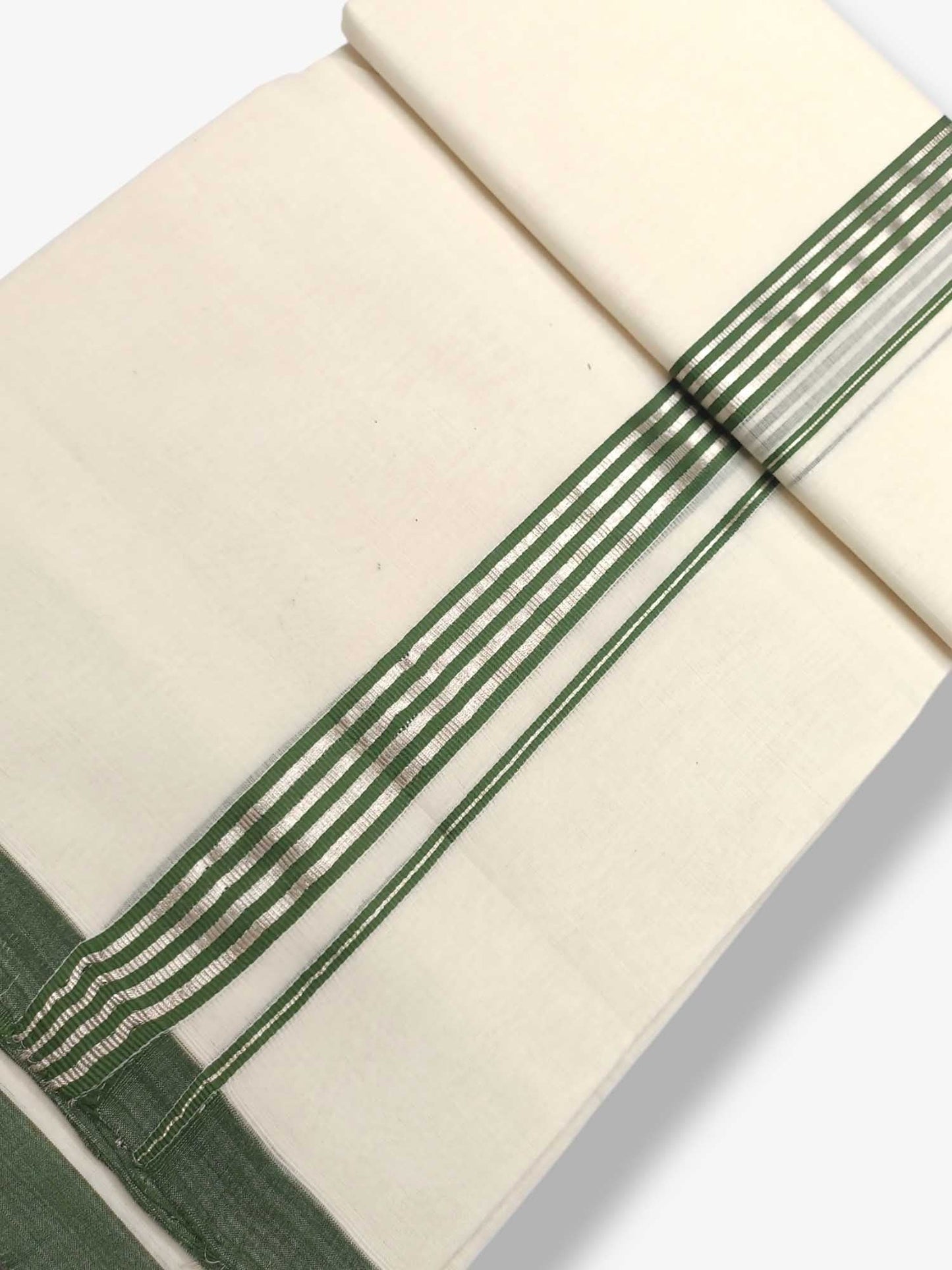 Kerala Balaramapuram Pure Cotton Handloom Mundu/Dhoti