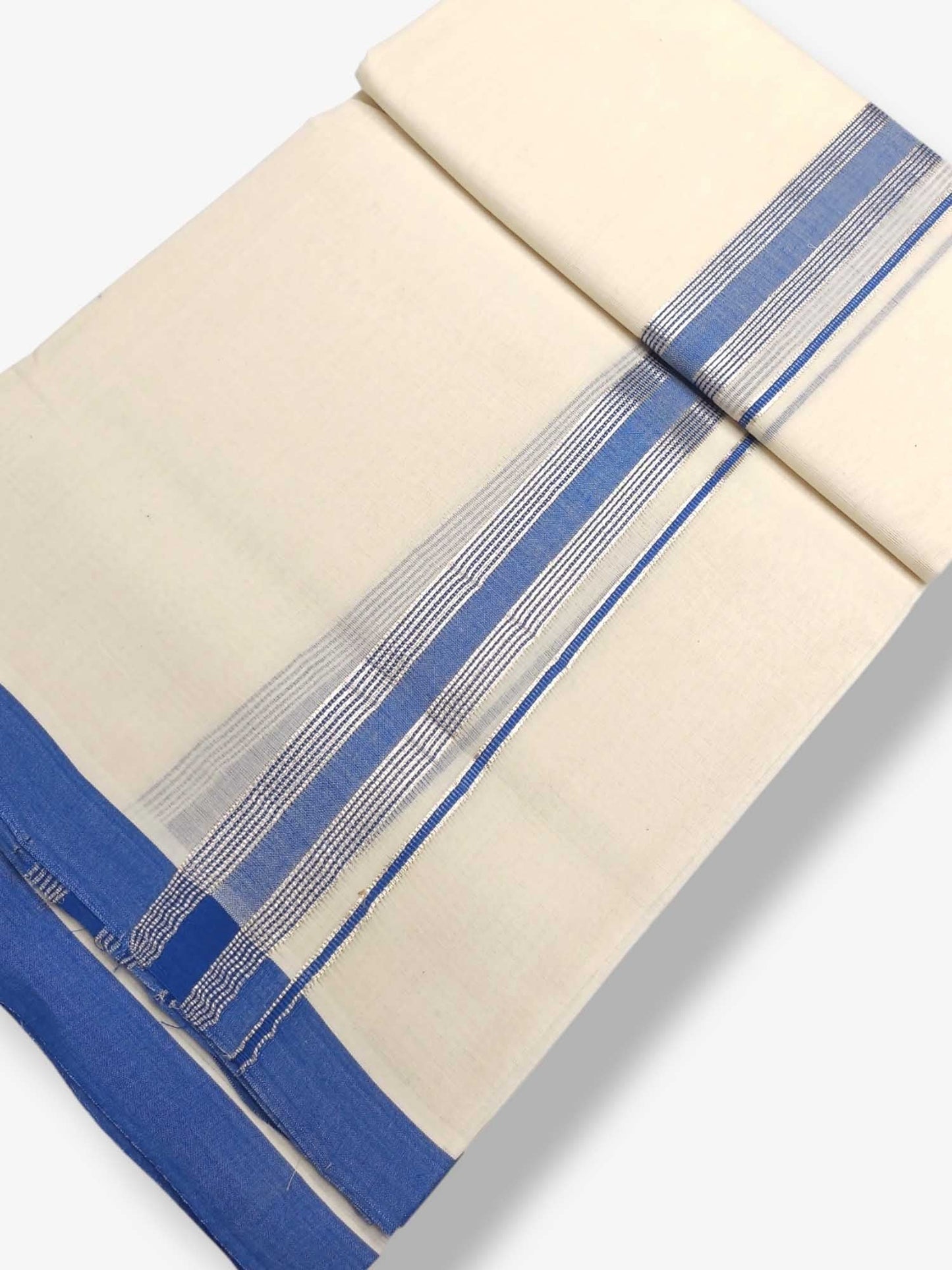 Kerala Balaramapuram Pure Cotton Handloom Mundu/Dhoti