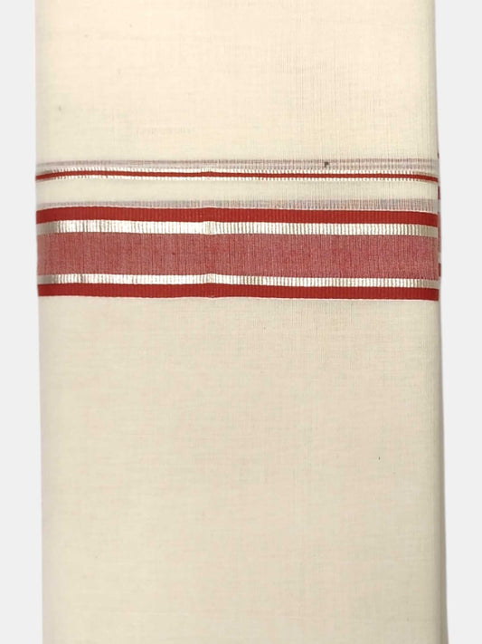 Kerala Balaramapuram Pure Cotton Handloom Mundu/Dhoti