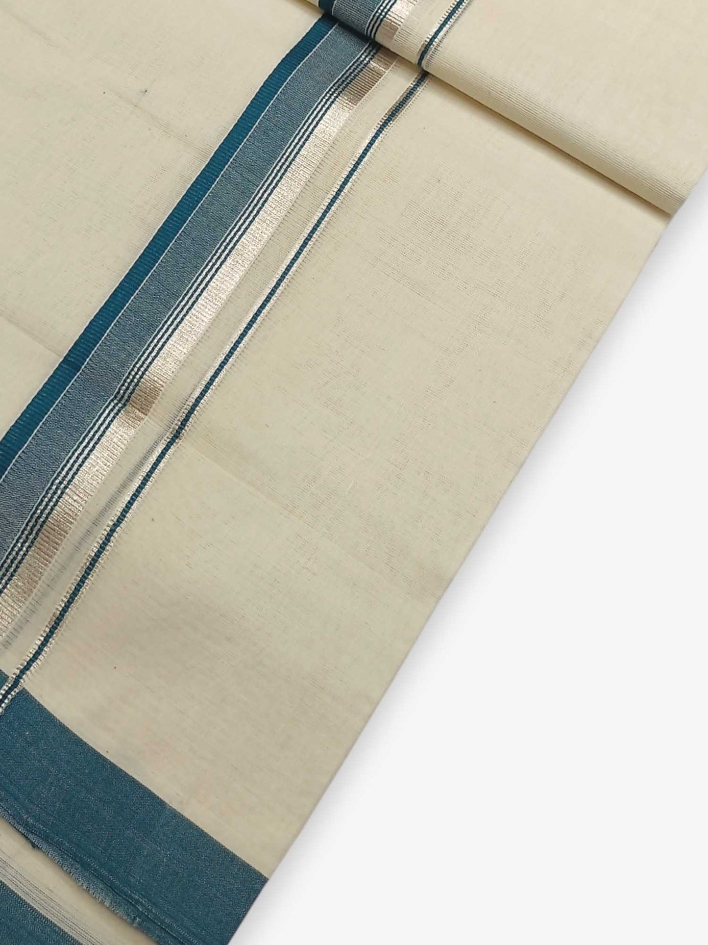 Kerala Balaramapuram Pure Cotton Handloom Mundu/Dhoti