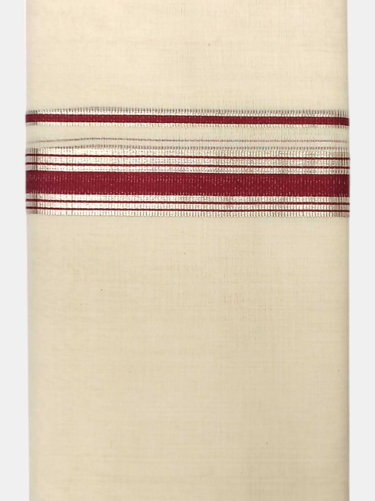 Kerala Balaramapuram Pure Cotton Handloom Mundu/Dhoti