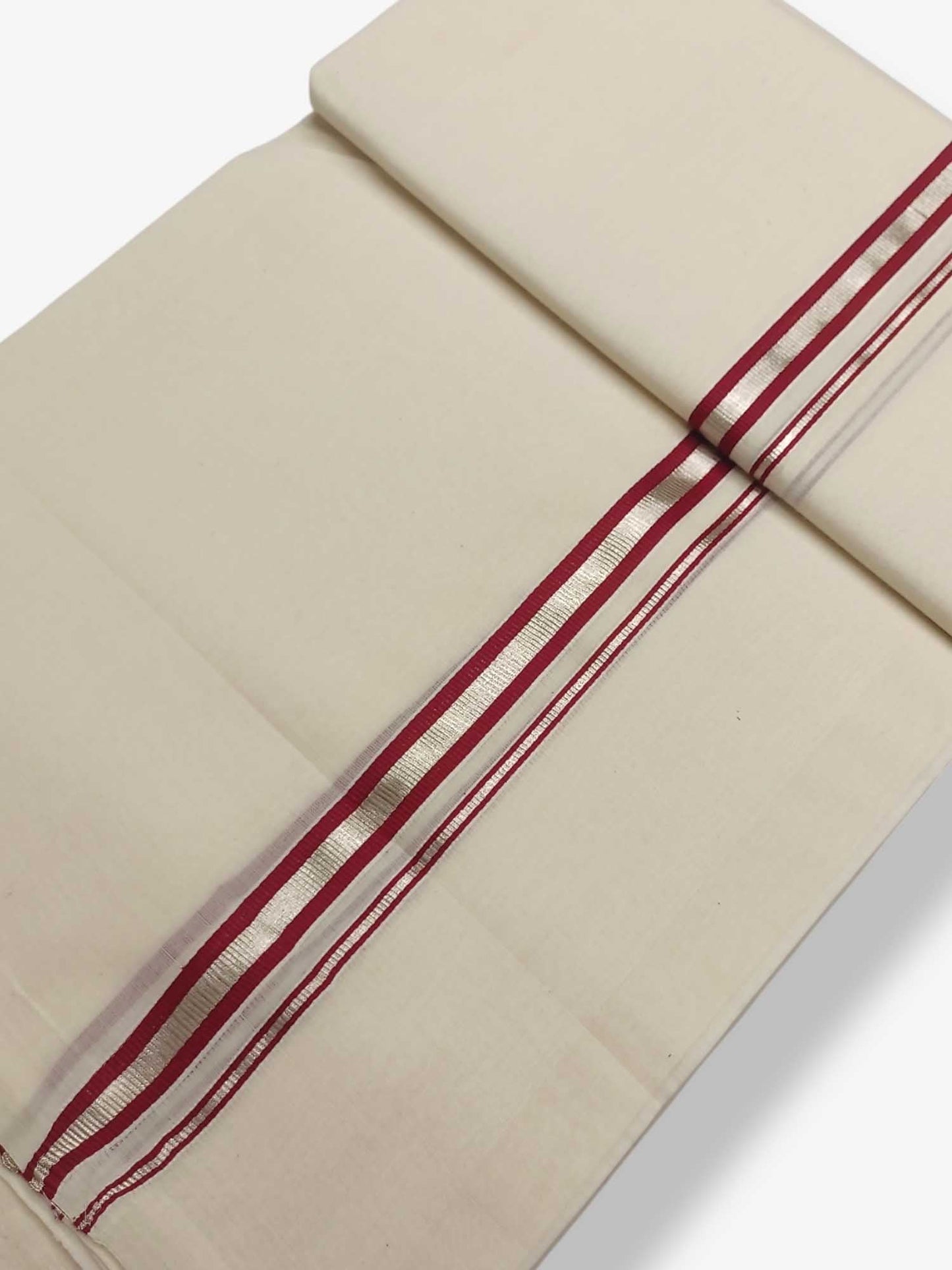 Kerala Balaramapuram Pure Cotton Handloom Mundu/Dhoti