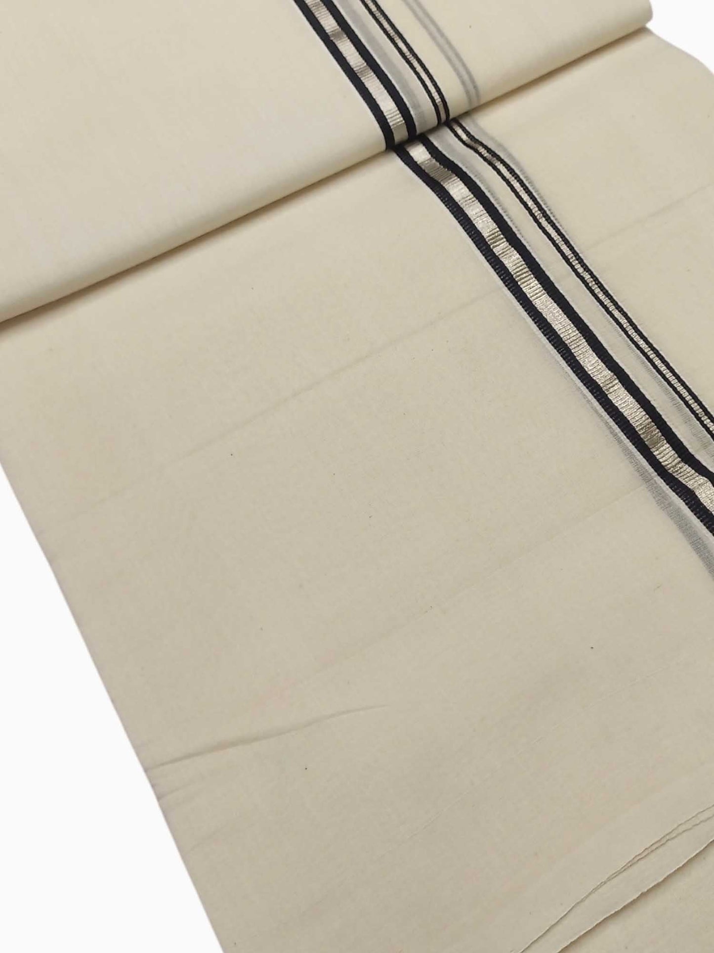 Kerala Balaramapuram Pure Cotton Handloom Mundu/Dhoti