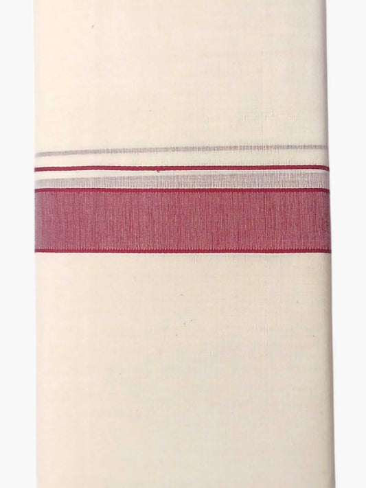 Kerala Balaramapuram Pure Cotton Handloom Mundu/Dhoti