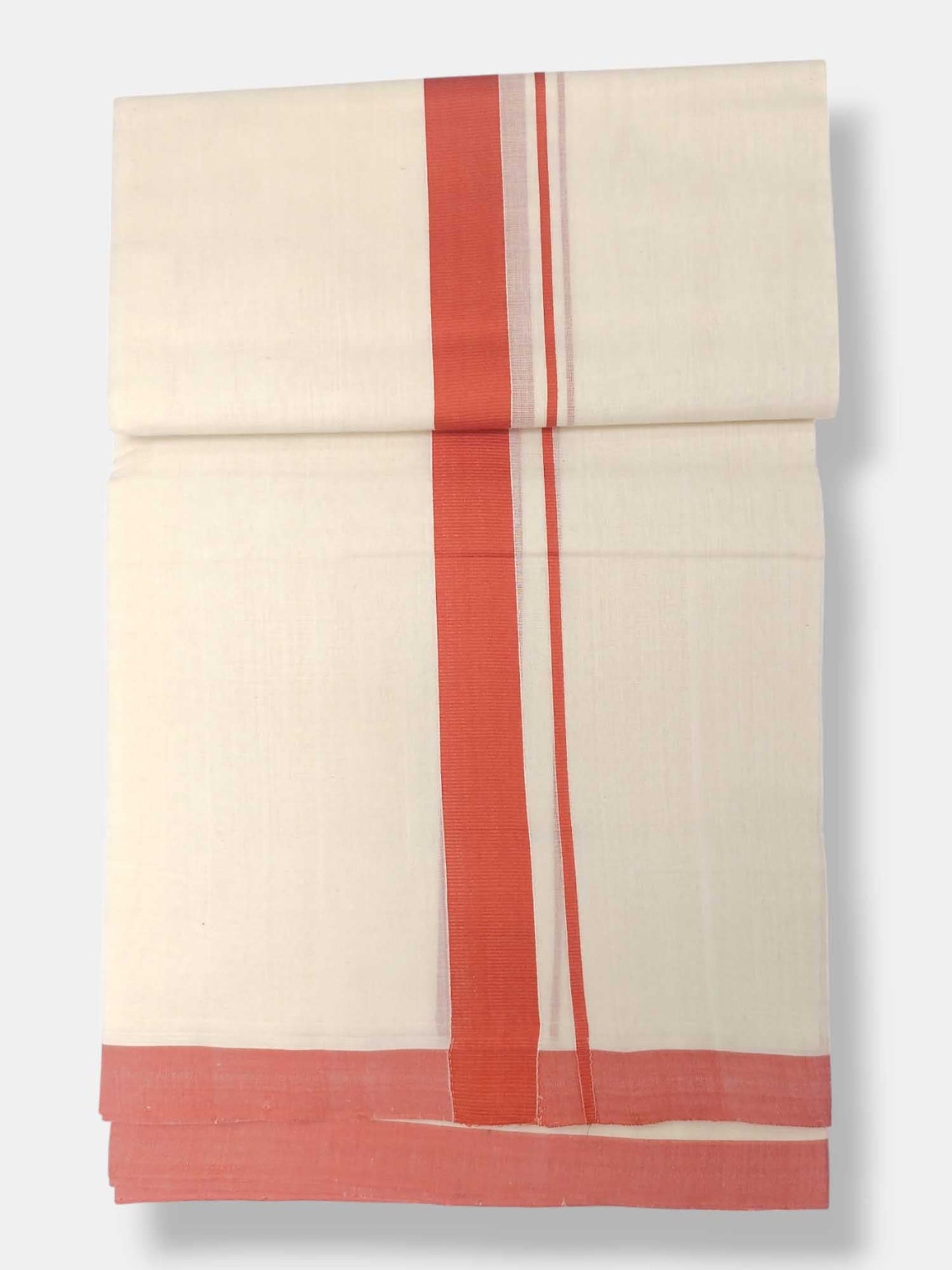 Kerala Balaramapuram Pure Cotton Handloom Mundu/Dhoti