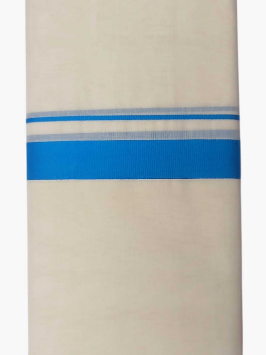 Kerala Balaramapuram Pure Cotton Handloom Mundu/Dhoti