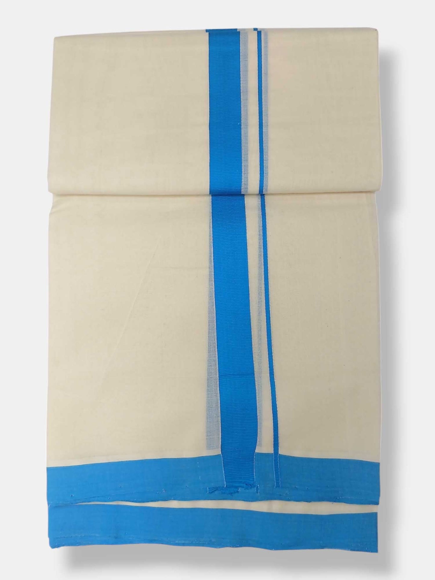 Kerala Balaramapuram Pure Cotton Handloom Mundu/Dhoti