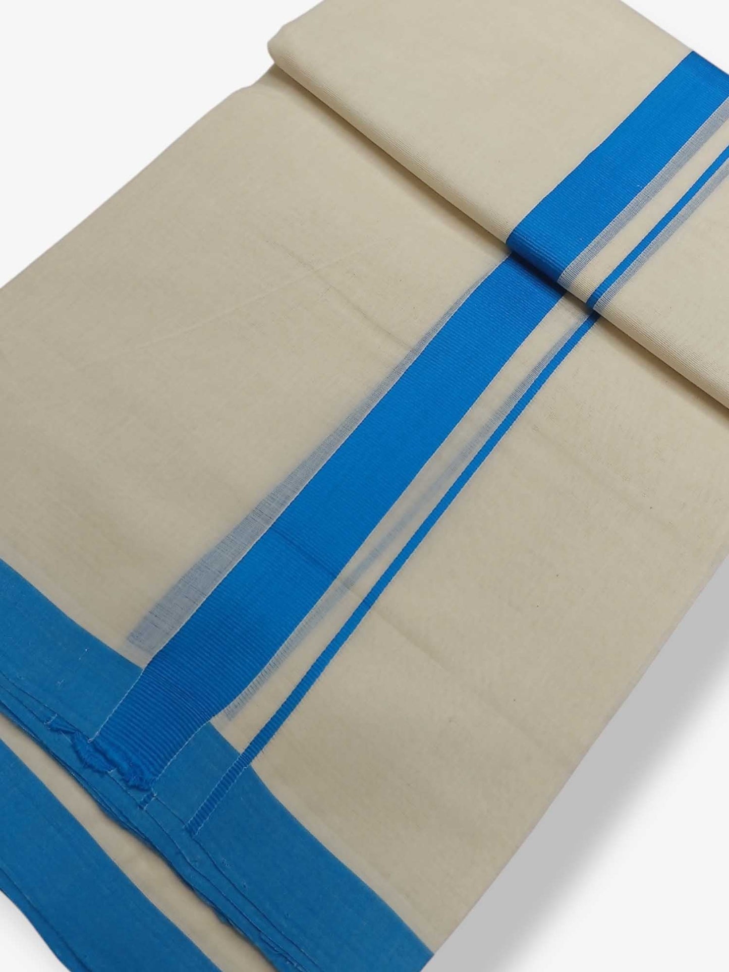Kerala Balaramapuram Pure Cotton Handloom Mundu/Dhoti