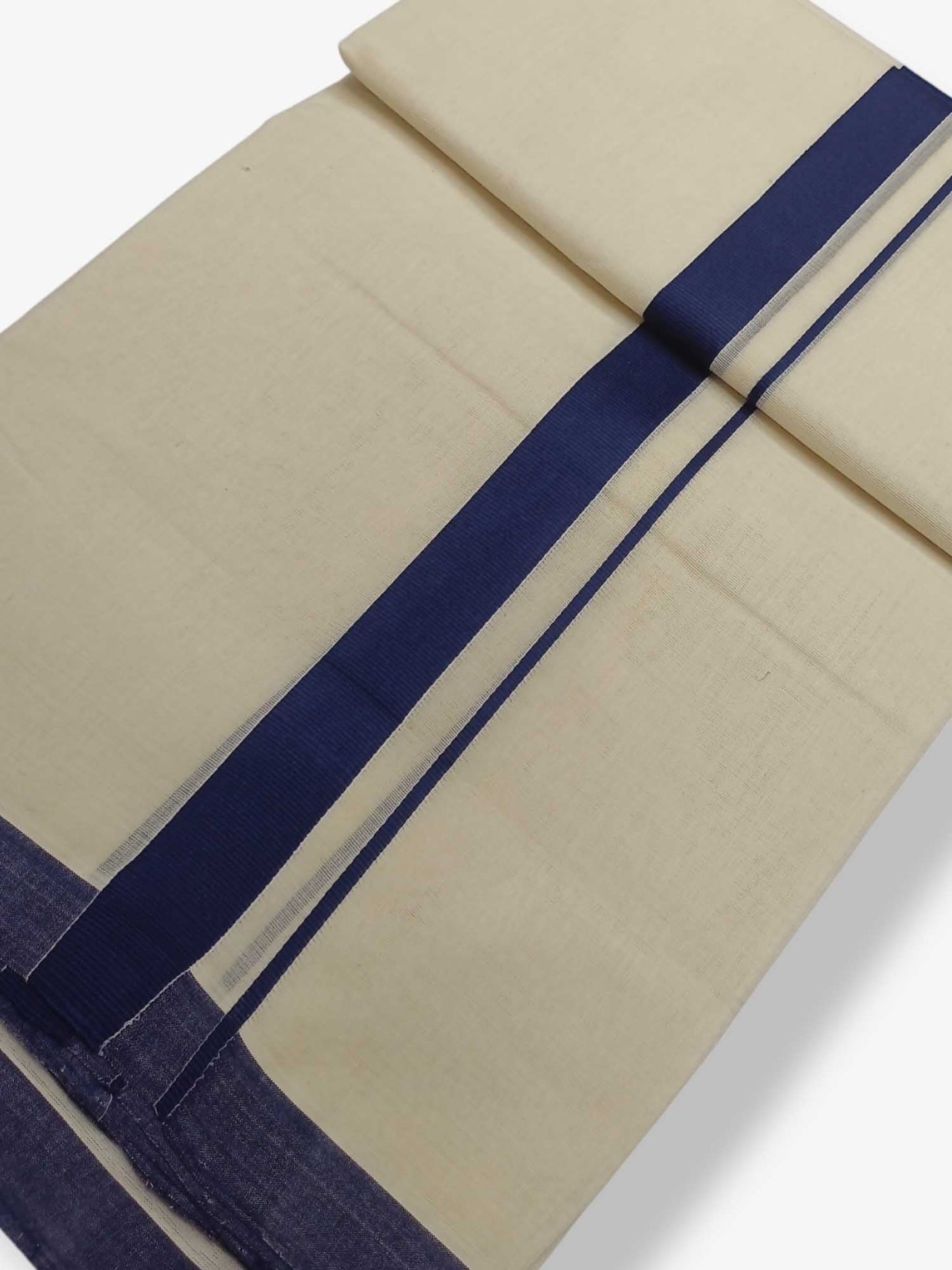 Kerala Balaramapuram Pure Cotton Handloom Mundu/Dhoti