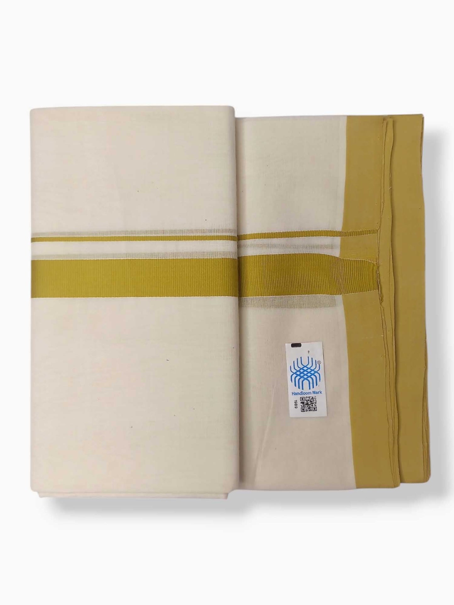 Kerala Balaramapuram Pure Cotton Handloom Mundu/Dhoti